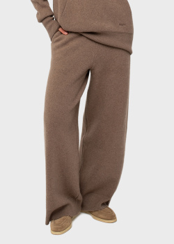 Вовняні штани з кашеміром Chalety Geneva вільного крою, фото
